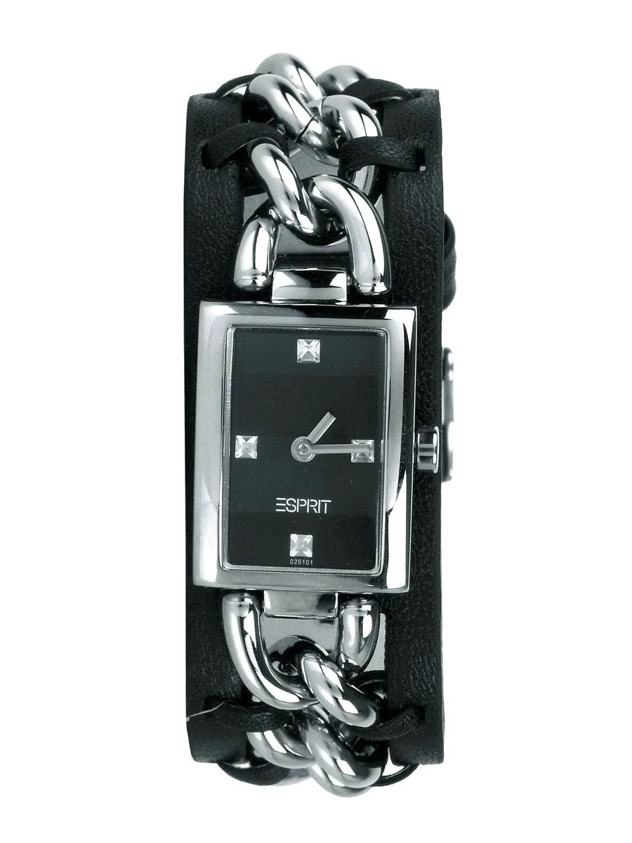 Esprit Women Rough Chic Black Silver Watches, photo 1