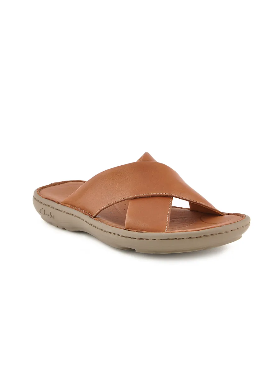 Clarks Men Brown Leather Sandals, photo 1