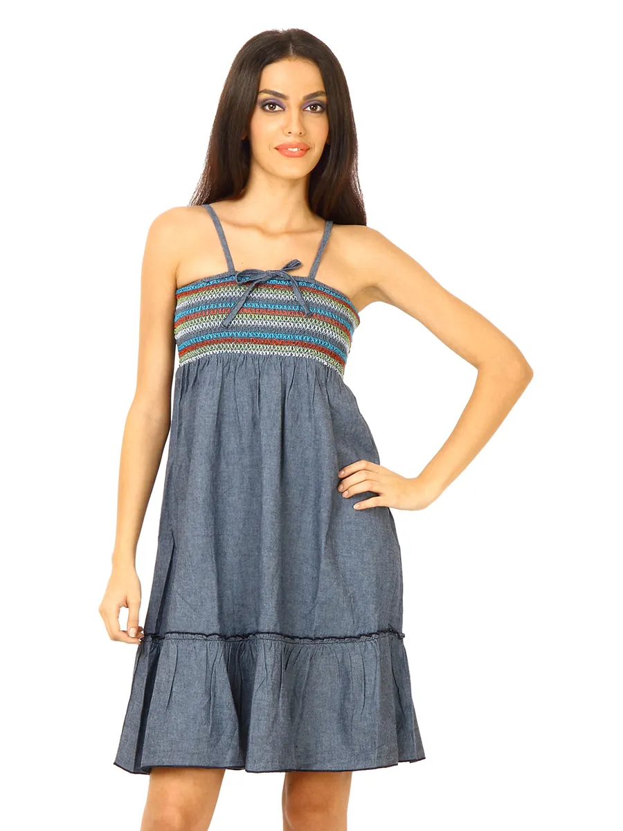 Flying Machine Women Navy Blue Dress, photo 1