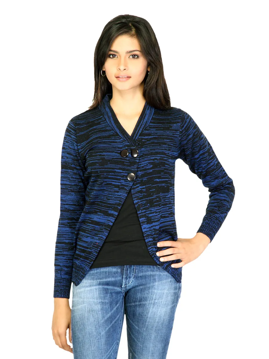 Jealous 21 Women Blue Sweaters, photo 1