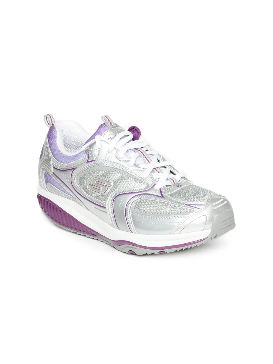 Skechers Women Silver Coloured Shoes, photo 1