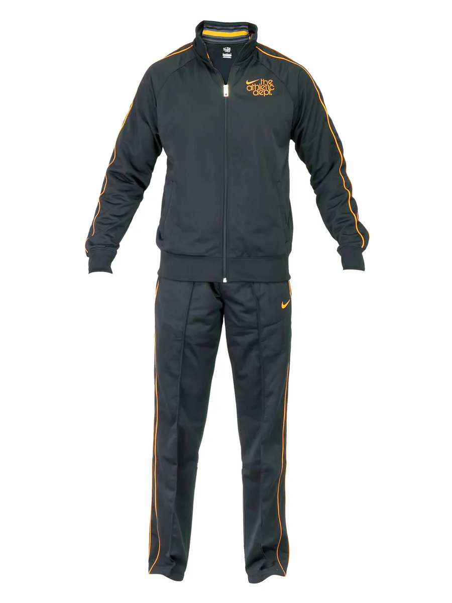 Nike Men Solid Black Tracksuits, photo 1