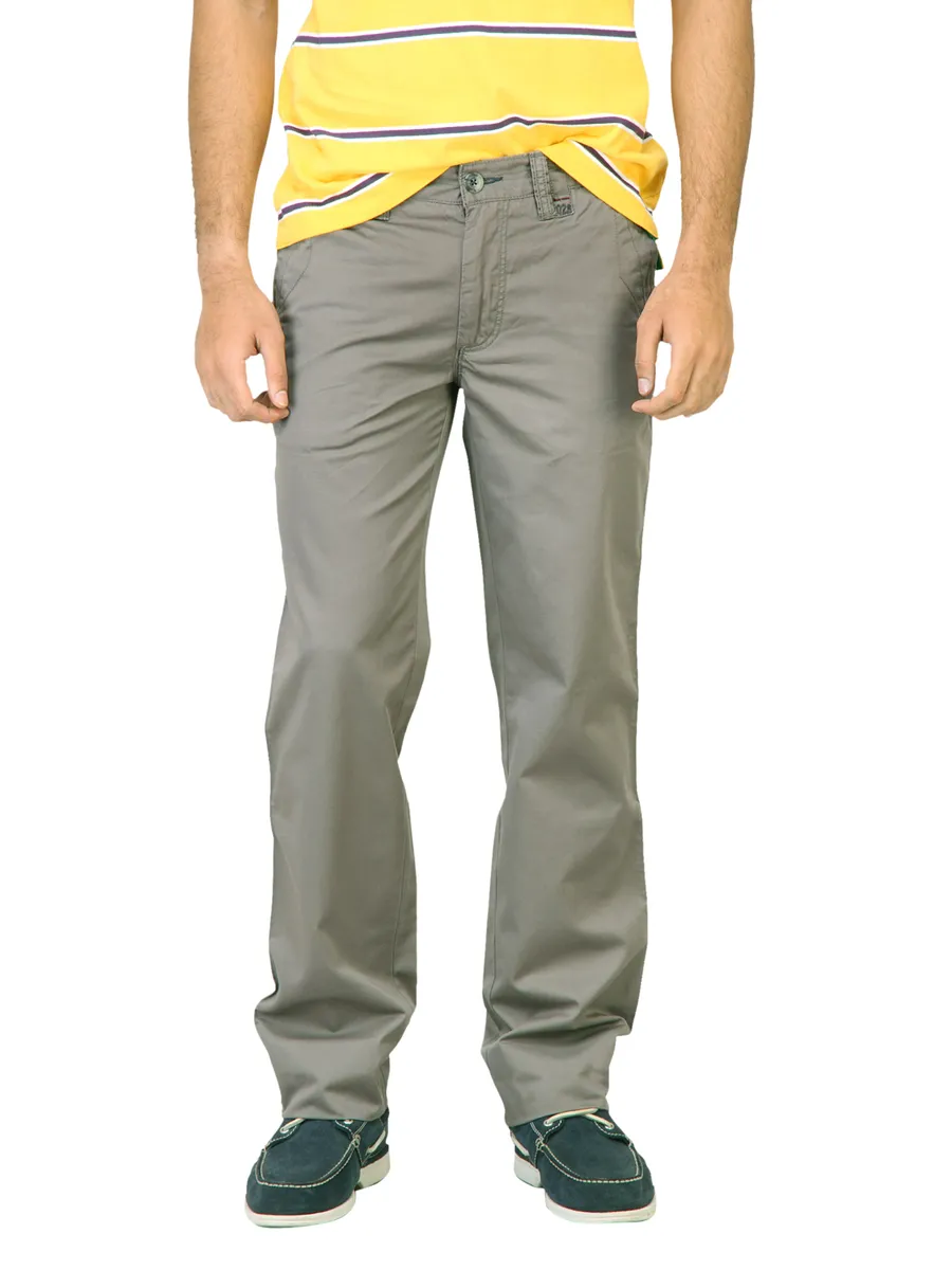 Basics Men Grey Trousers, photo 1